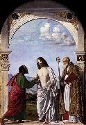 CIMA da Conegliano Incredulity of St Thomas with Bishop Magno Sweden oil painting artist